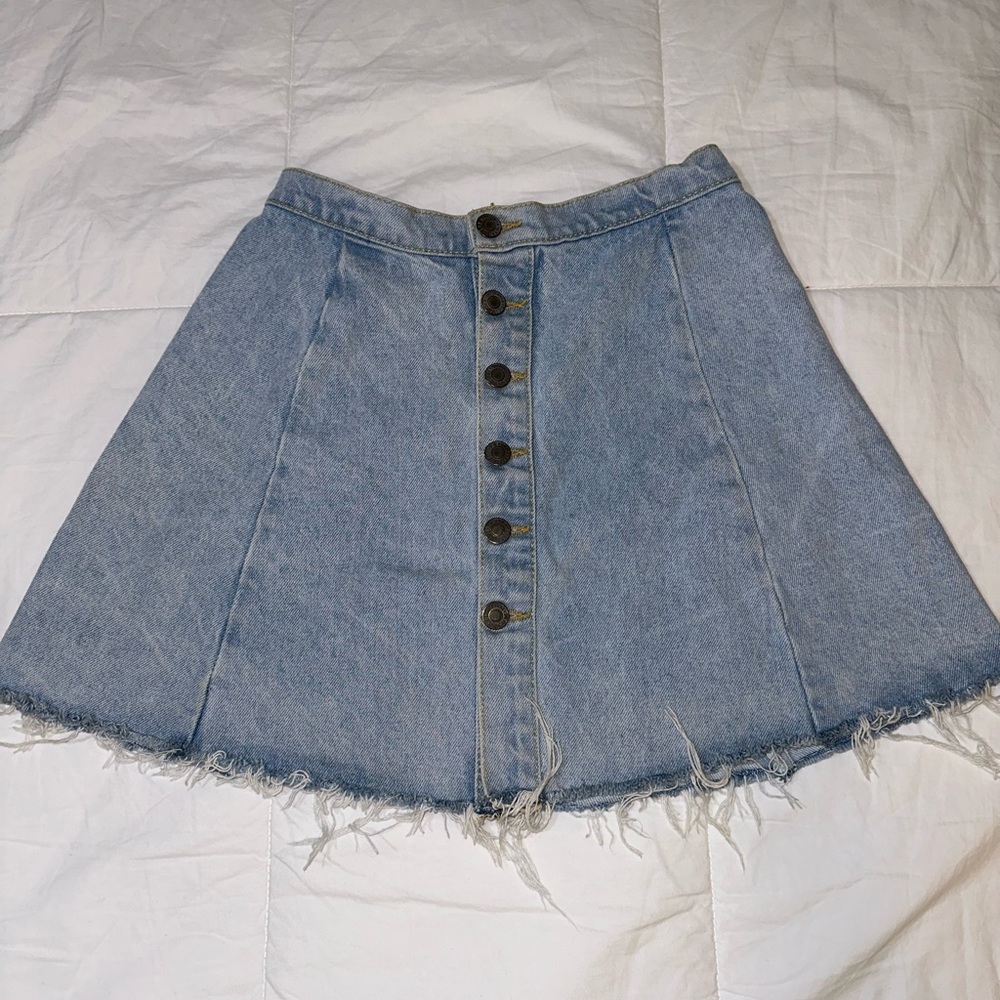 Jean skirt